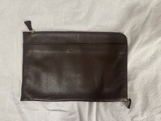 Funda Portadocumentos Piel Marrón