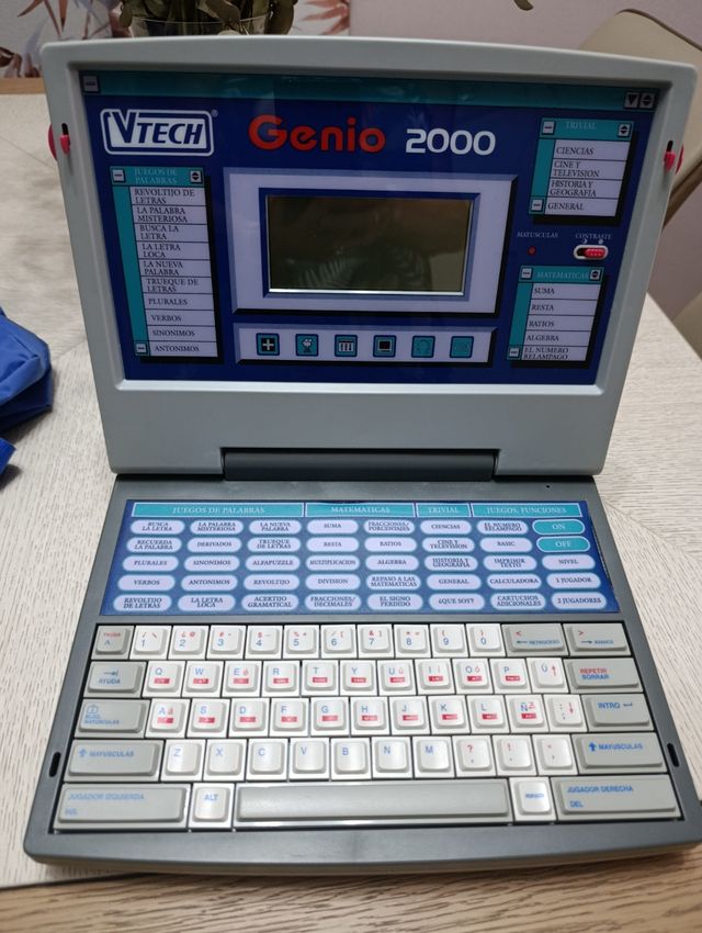 Ordenador infantil para aprender jugando.