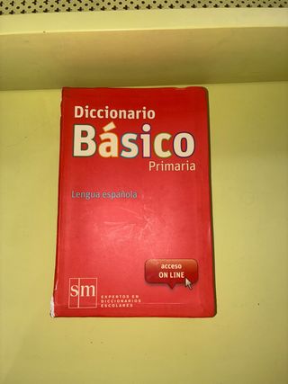Diccionario Básico Primaria. Lengua española