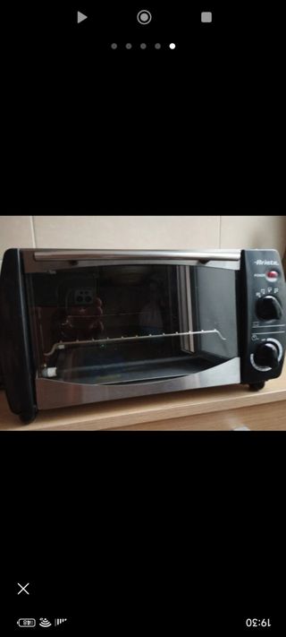 Horno Grill Eléctrico Ariete 1000W