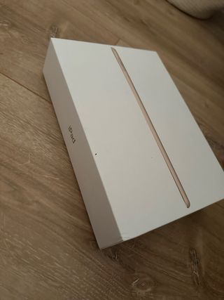 Cargador original Apple USBA y cable Lightning.