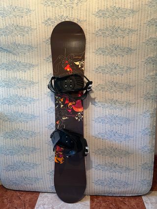 Tabla Snowboard Rossignol + equipo mujer