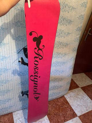 Tabla Snowboard Rossignol + equipo mujer