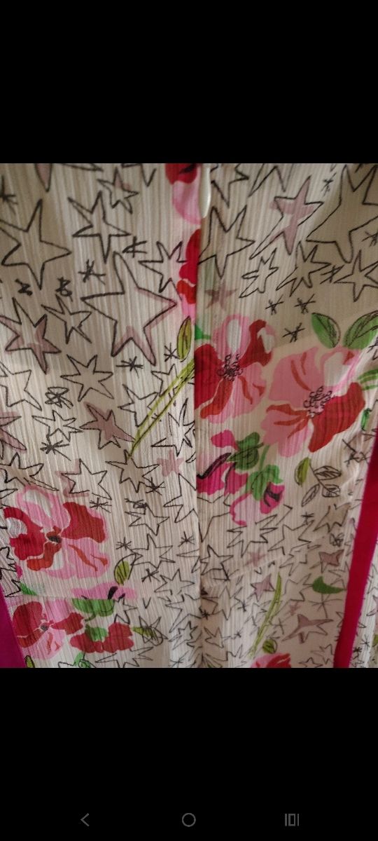 Vestido Zara Estampado Flores y Estrellas