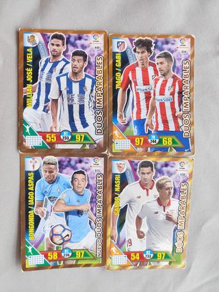 Cromos Adrenalyn 16-17 + Cartas Especiales