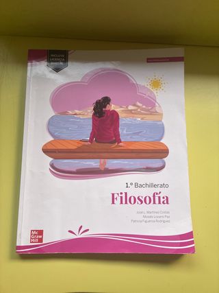 Filosofía 1.º Bachillerato