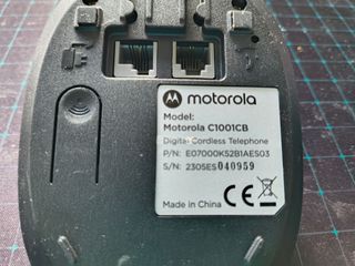 Teléfono Inalámbrico Motorola Negro