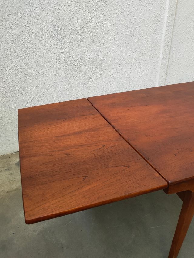 Mesa Extensible Teca Dinamarca Mid Century