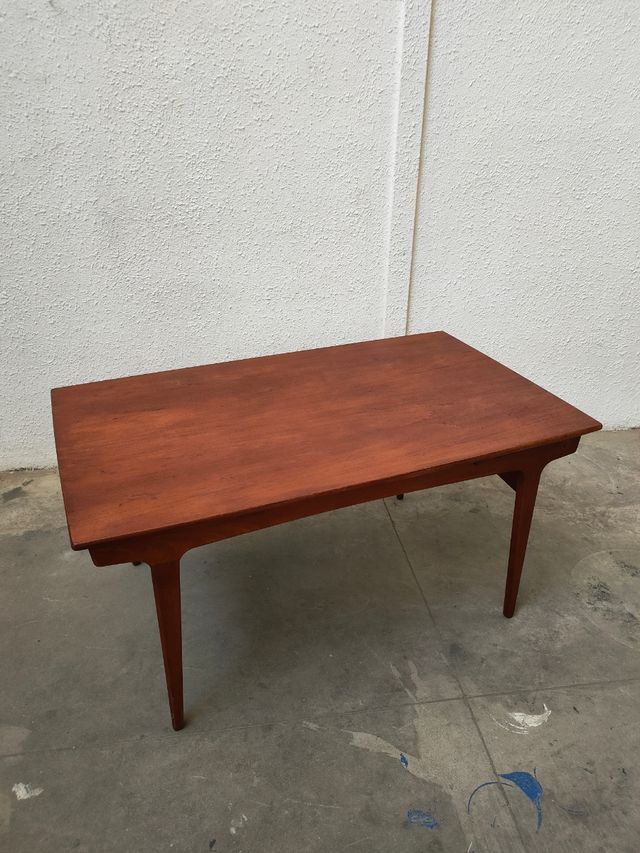 Mesa Extensible Teca Dinamarca Mid Century