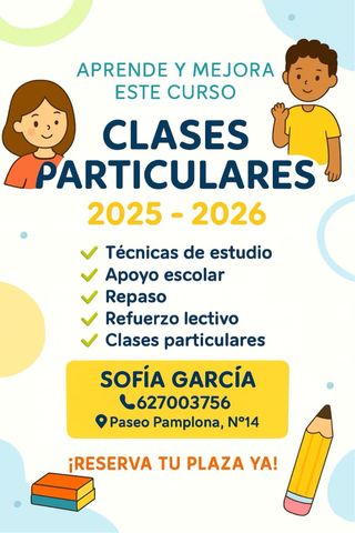 CLASES PARTICULARES EN TUDELA