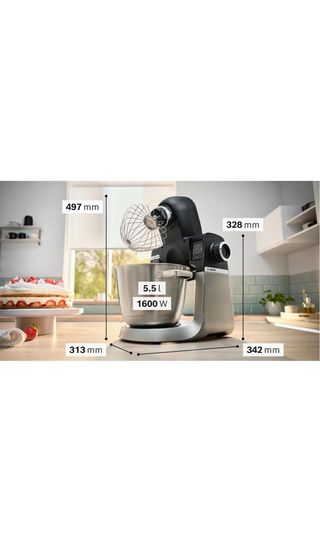 Robot Cocina Bosch Serie 6 1600W. Acero Inoxidable