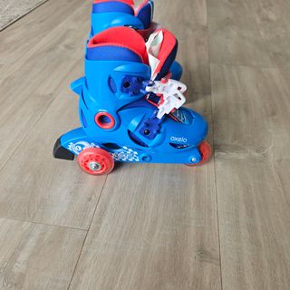 Patines Oxelo niño 3 ruedas talla 26-28 