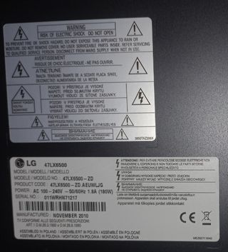 Televisor LG 47 LX6500-ZD (47 pulgadas)