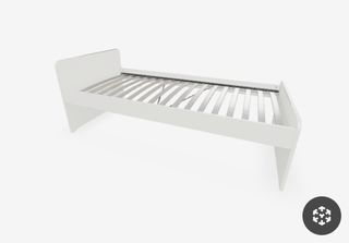 Cama infantil blanca