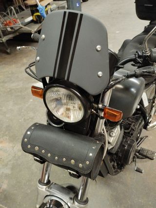 Cúpula universal para moto en abs