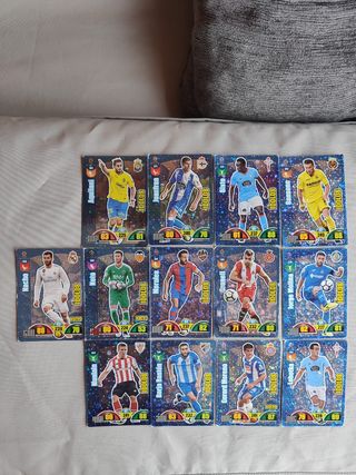 83 Cromos Adrenalyn 17-18 + 65 Especiales
