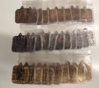 Lote 31 medallas de pesca