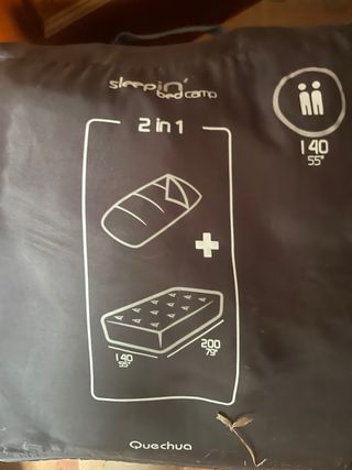 Colchón Hinchable Camping 2 Personas