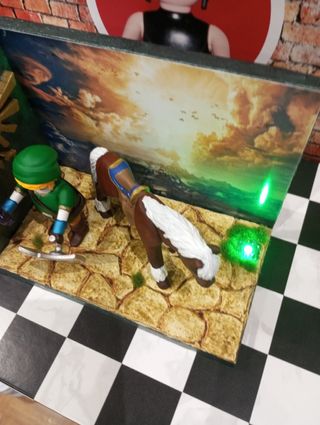 Playmobil custom diorama Zelda