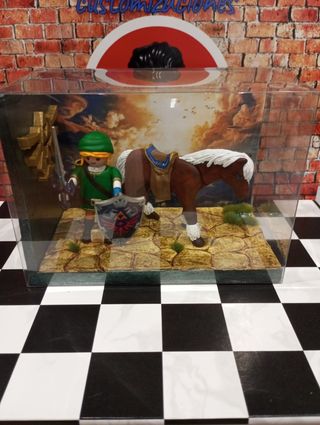 Playmobil custom diorama Zelda