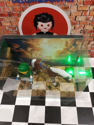Playmobil custom diorama Zelda