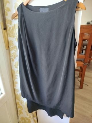 Vestido Zara Negro Talla S/M