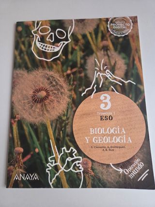 Libros de biología y geología de 3 eso