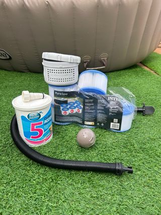 Spa Hinchable Intex exterior/interior