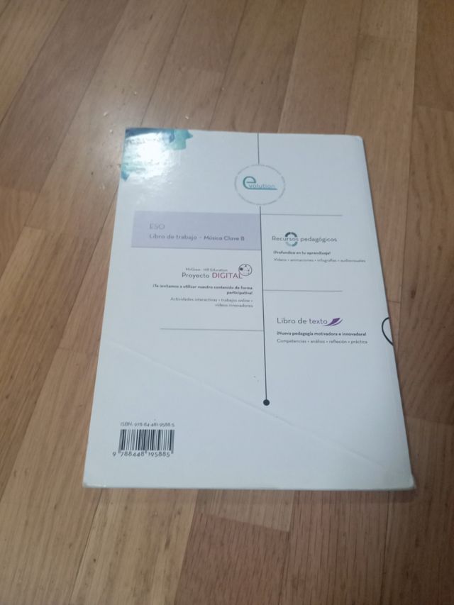 Libro de trabajo Música Clave B ESO