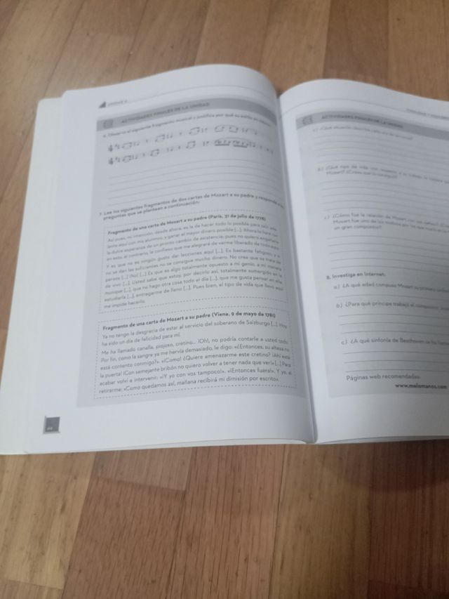 Libro de trabajo Música Clave B ESO