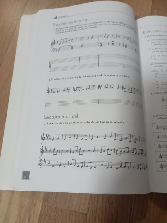 Libro de trabajo Música Clave B ESO