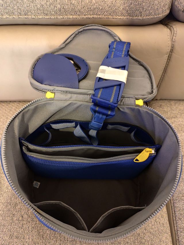 Beauty case Delsey blu nuovo