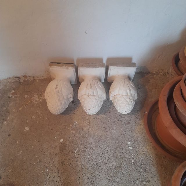 Figuras de piedra para terraza