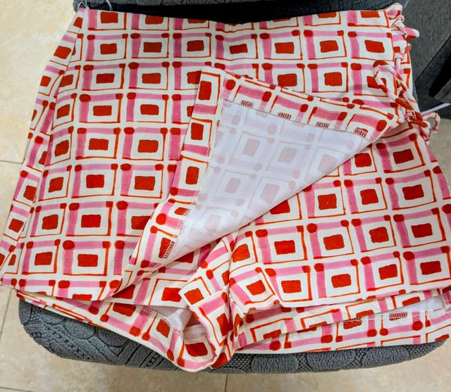 Falda pantalón estampada