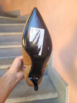 Stivaletti cavallino beige