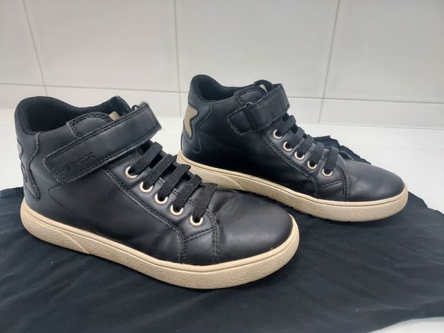 Zapatillas Geox Negras Niño Talla 36