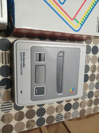 Nintendo Super Famicom Consola Gris