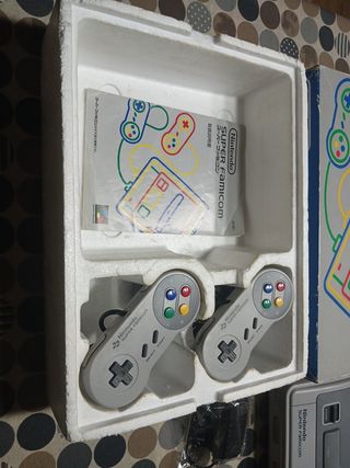 Nintendo Super Famicom Consola Gris