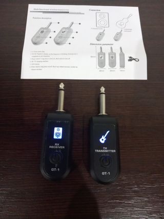 Transmisor y Receptor Inalámbrico GT-1
