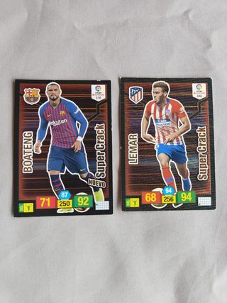 39 Cromos Adrenalyn 18-19 + 20 Cartas Especiales