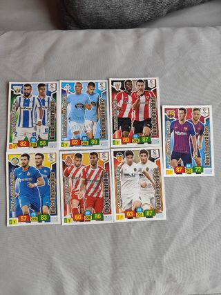 39 Cromos Adrenalyn 18-19 + 20 Cartas Especiales