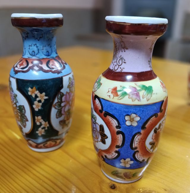 Conjunto de 4 vasos de estilo cantonês chinês