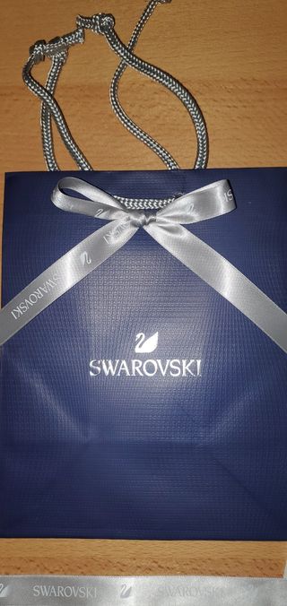 Confezione regalo blu Swarovski