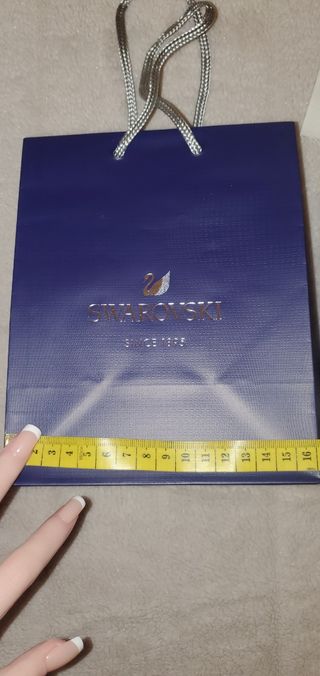 Confezione regalo blu Swarovski