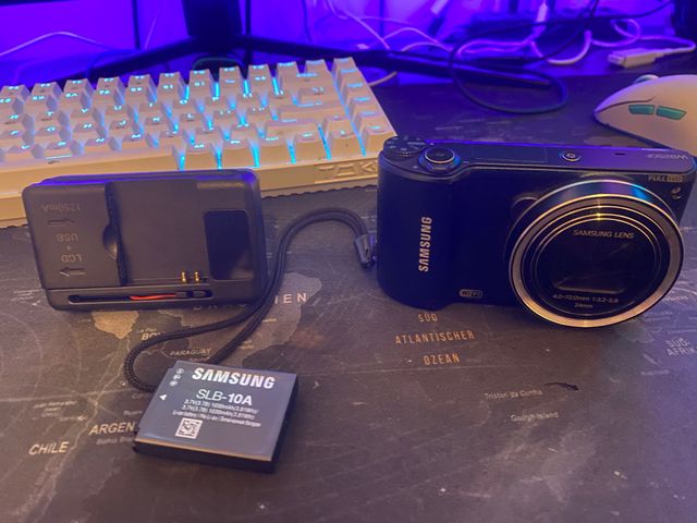 Samsung WB250F Fotocamera Digitale Nera