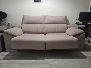 Sofá de 3 plazas extensible 