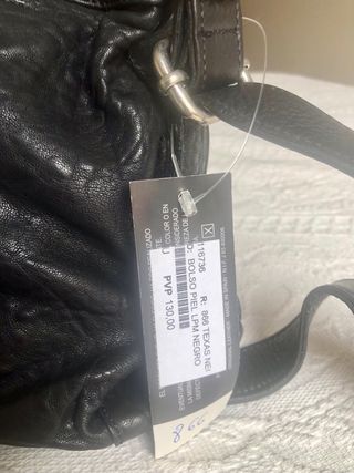 Bolso L.A.M.B. Negro Piel Texturizada