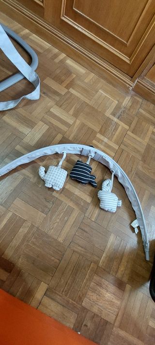 Hamaca para bebés gris