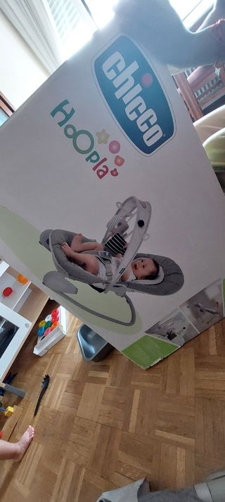 Hamaca para bebés gris