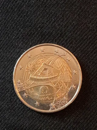 Moneda 2 € Francia - XXXIII Juegos Olimpicos París